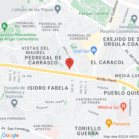 Odontología Implantología Periodoncia map