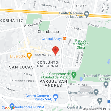 Paulina Carrillo SALON y NAILS map