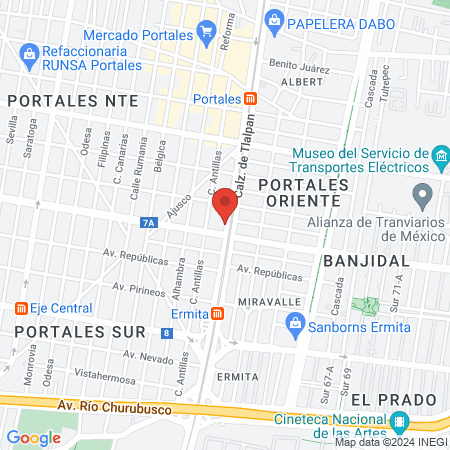 Peluqueria New York map