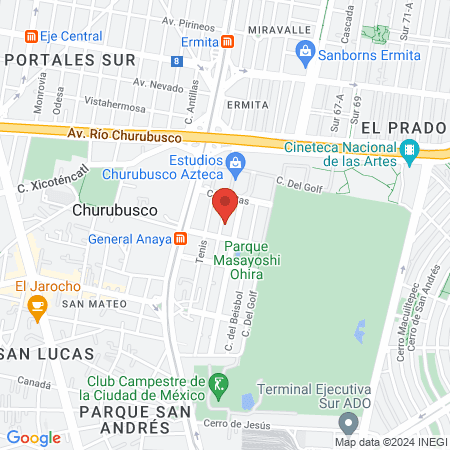 Consultorio Coronel map