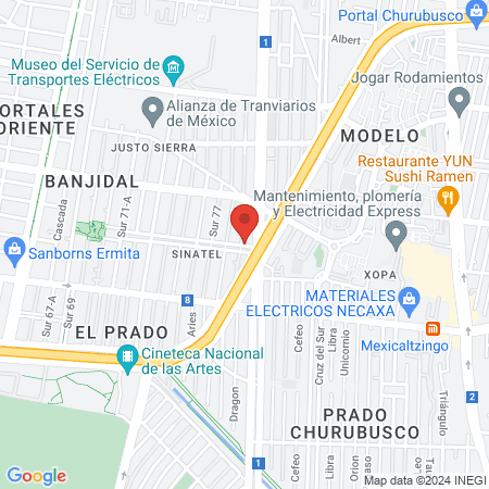 Enrique Muro terapia física y quiropráctica map