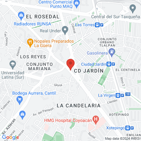 Lashes Monse Pichardo map