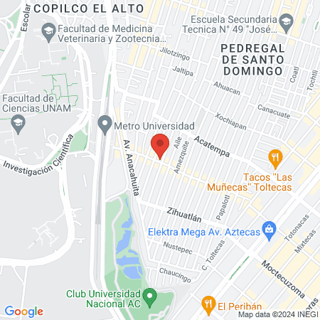 Estética & Barberia map