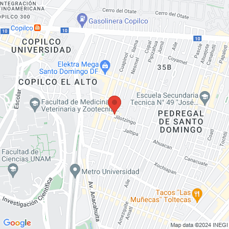 Tacos "Don Yiyo" map