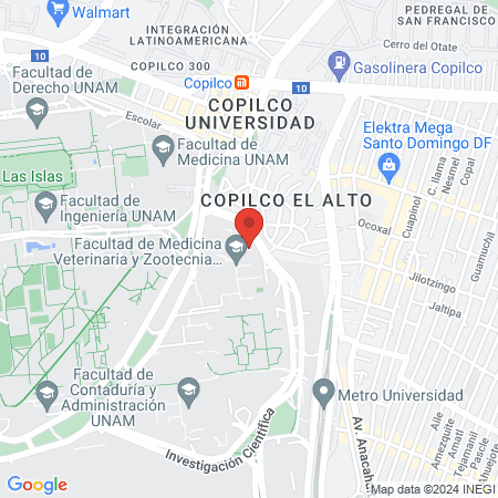 MCZE Hospital para Équidos map