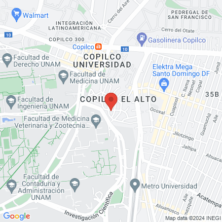 Estética Tan Pau map