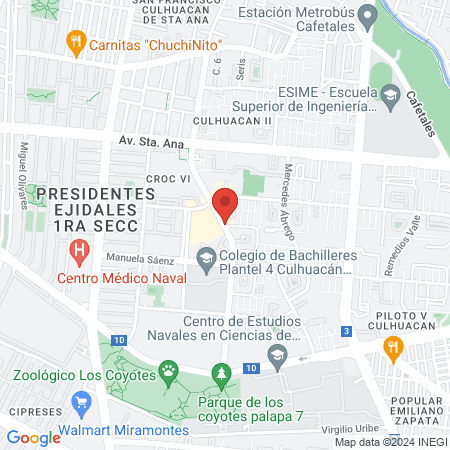 Servicios Médicos Kapi map