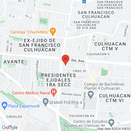 Dr Ernesto Paz Zamora map