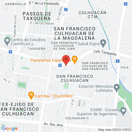 Barbería FEID CUTS map