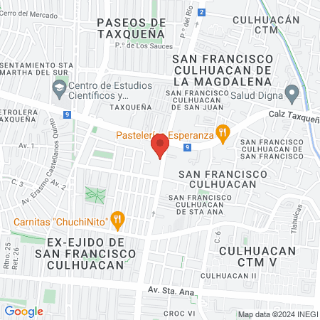 Centro de Atención Canina Dr. Alfonso Angellini de la Garza map