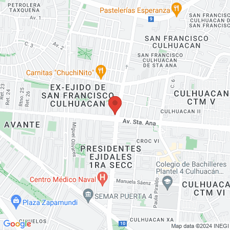 QuiroDental Santa Ana map