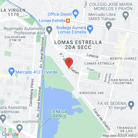 Paradiso Hair Style map