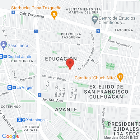 La Pelu Q Quería AM map