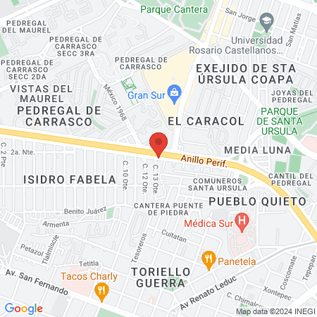 Alfonso Raymundo Ramos Cuevas map