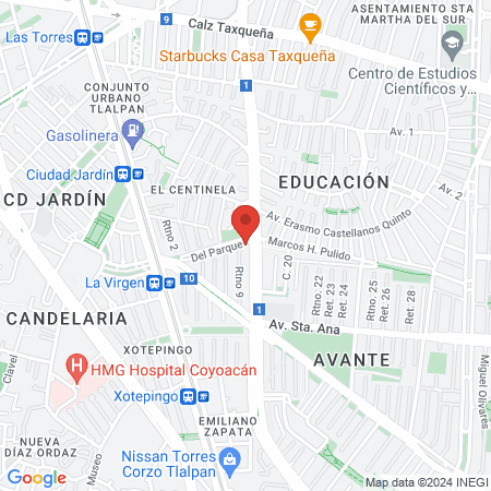 The Pink One Nail artist & Beauty room map