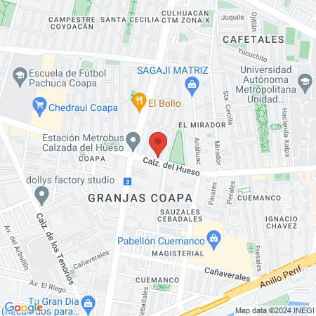 Cazares Morales Raul Dr map