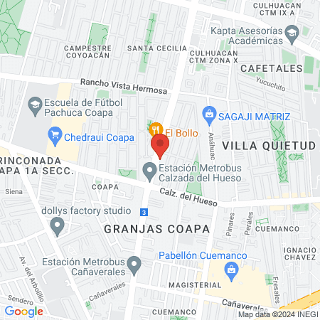 Dra Zamudio Arroyo Ma Carmen map