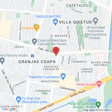 Oftalmólogo - Clínica Visualux map