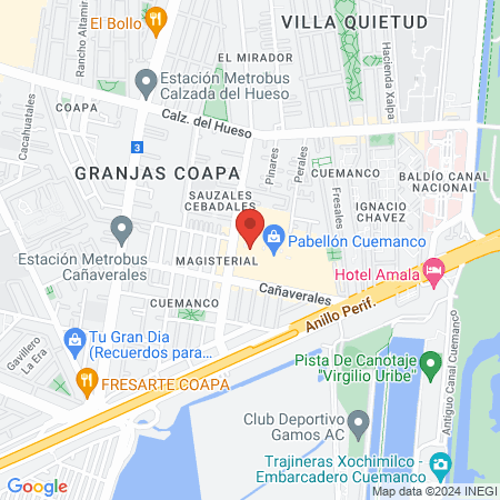 Dental Clinic Pabellon Cuemanco map