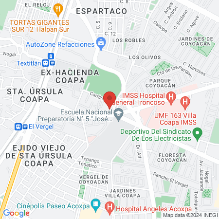 Barberia La Catedral map