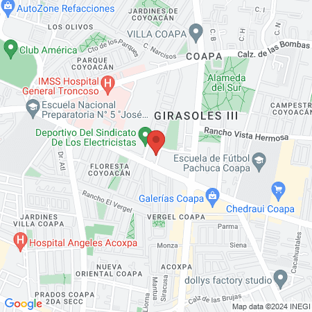 Evolution Gymnastics Academy map