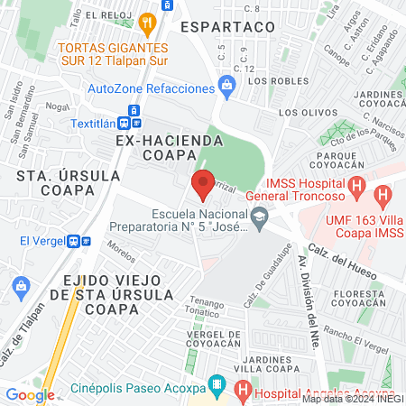 Clínica Veterinaria y Estética Canina Sweet Paws map