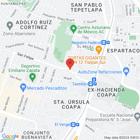 Consultorio Dental map