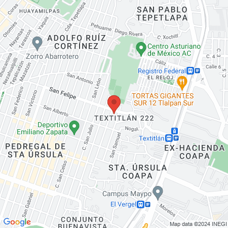 Odontología Especializada map