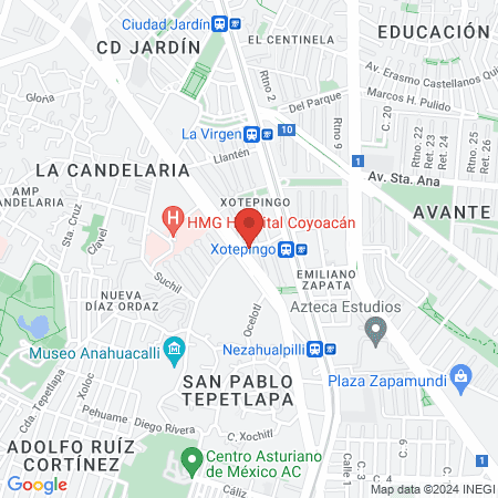Consultorio dental Quality Life map