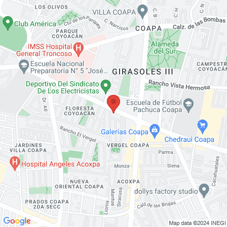 Xiva Clinic map