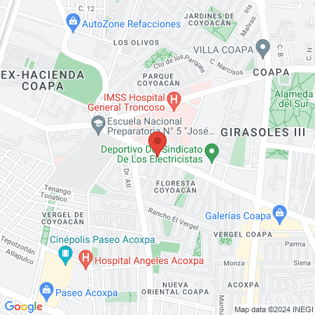 OLDAN Fisioterapia map