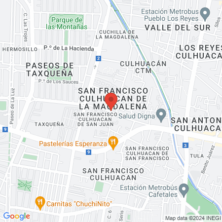 La Mexicana Barber Shop map