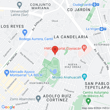 Pestañas y cejas Rox map