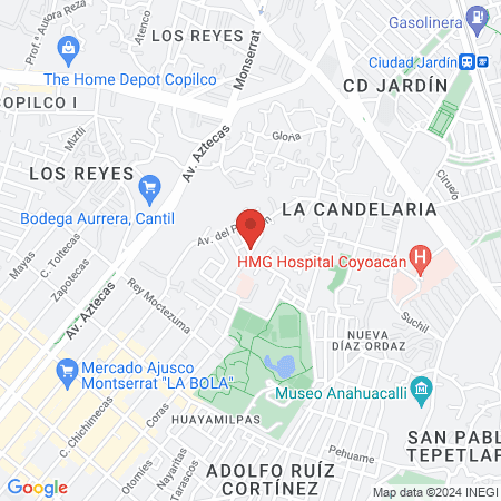 Odontología Integral Coyoacan map