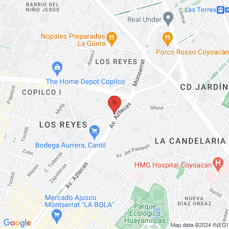 Dentis+a Av. Aztecas map