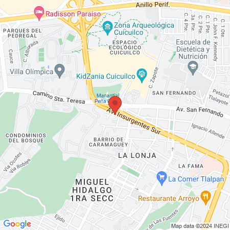 Active 24 Insurgentes map