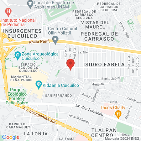 Delfines Gym Carrasco map