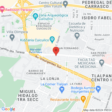 SANFER Centro Medico Veterinario map
