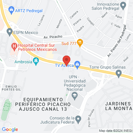 Dra. Zhenia Pineda map