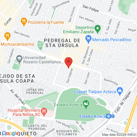 SANATORIO DE LOS ANGELES map