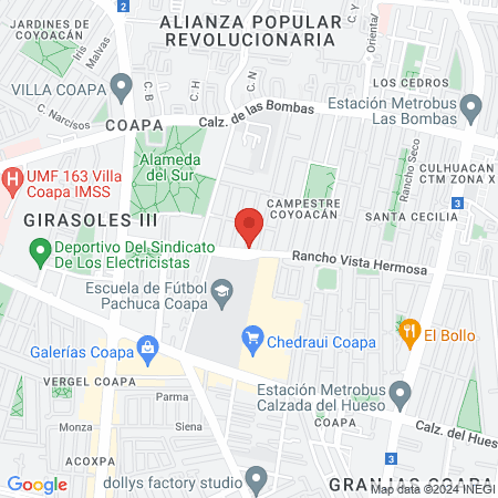 OFTALMOLOGÍA DRA. MARINA ESTRADA map