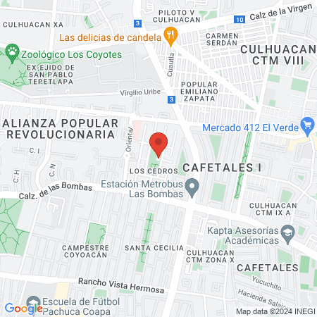 Dr. Pohls Padilla Erika map