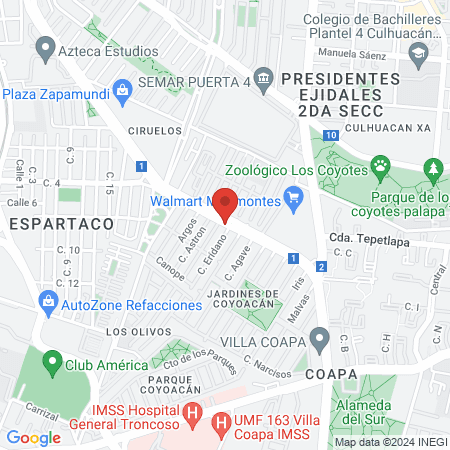 Rehabilitación Bucal Endodoncia map