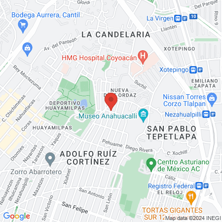 Medicina Integrativa "El Equilibrio Perfecto Para Tu Salud" map