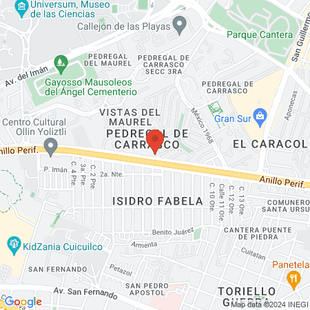 Nailkery Gran Sur map