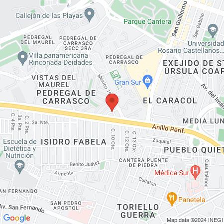 Arturo Jorge Ramírez Padilla map