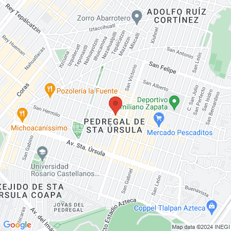 Grupo Dental Santa Úrsula map