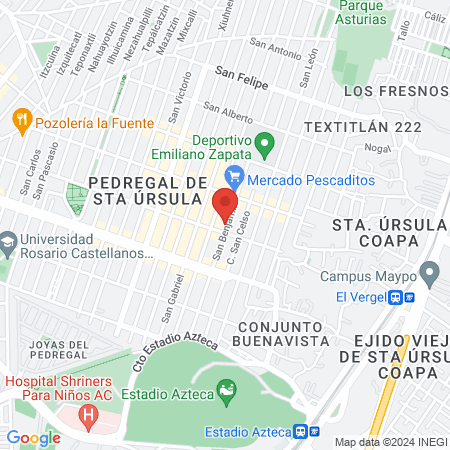 Consultorio Dental map