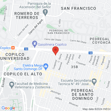 Estetica Acuario map