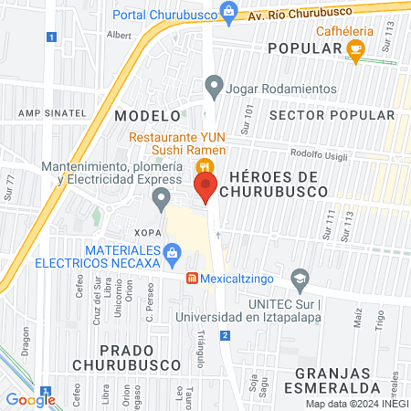 Be Dynamic Modelo map